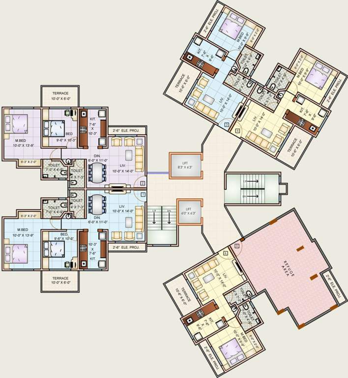 Images for Cluster Plan of Charms Heights Phase I B1 And B4