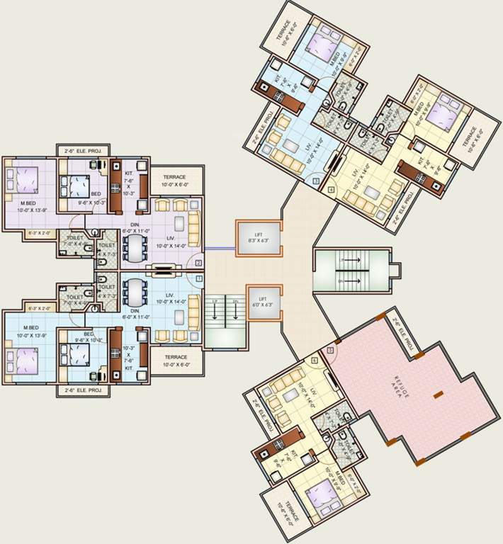 Images for Cluster Plan of Charms Heights Phase I B1 And B4