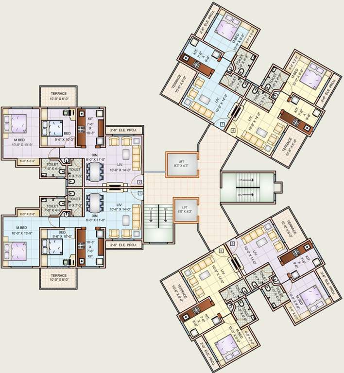 Images for Cluster Plan of Charms Heights Phase I B1 And B4