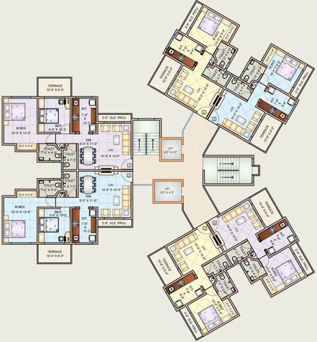 Images for Cluster Plan of Charms Heights Phase I B1 And B4