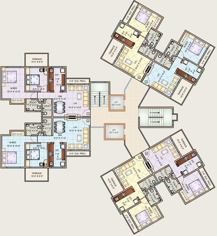 Images for Cluster Plan of Charms Heights Phase I B1 And B4