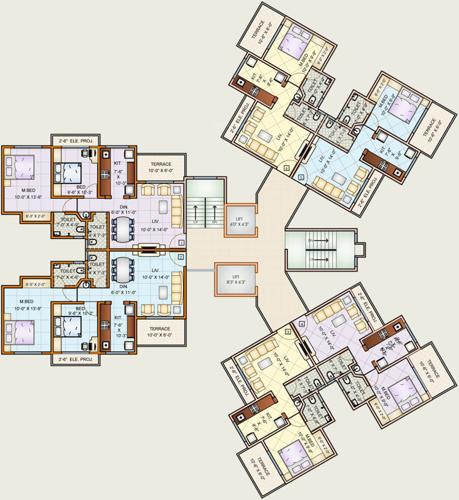 Images for Cluster Plan of Charms Heights Phase I B1 And B4