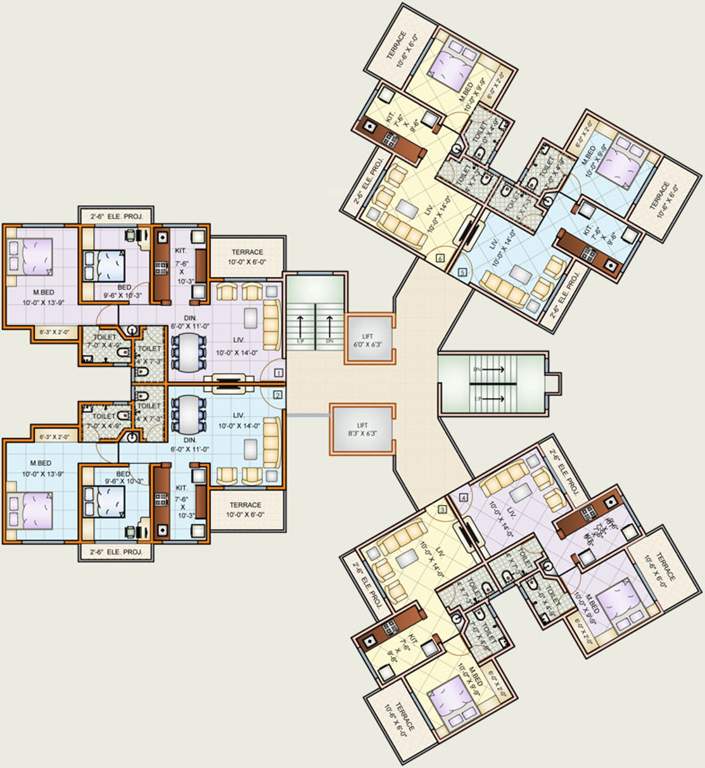 Images for Cluster Plan of Charms Heights Phase I B1 And B4