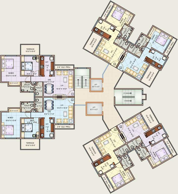 Images for Cluster Plan of Charms Heights Phase I B1 And B4