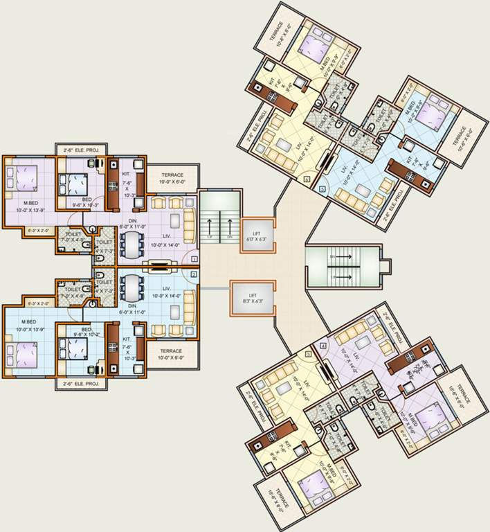 Images for Cluster Plan of Charms Heights Phase I B1 And B4