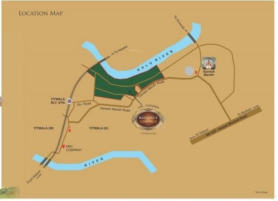  regency-sarvam-phase-9 Location Plan