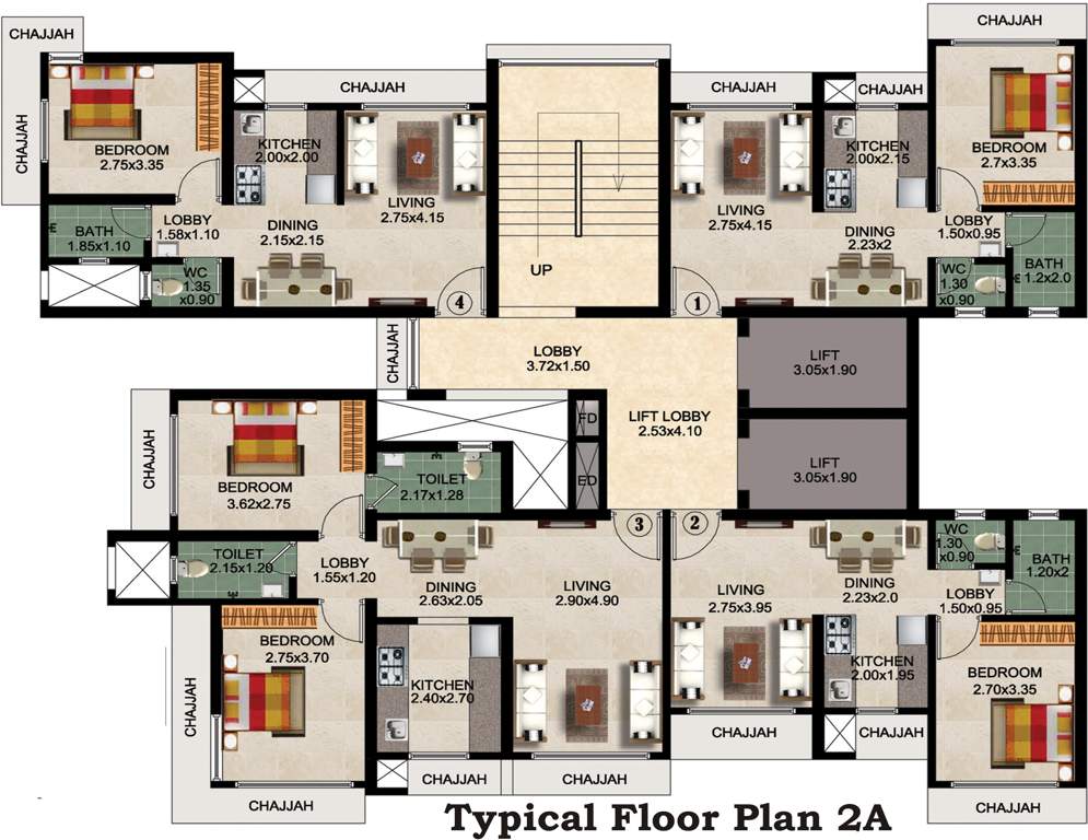  pride  Images for Cluster Plan of Mauli Pride 