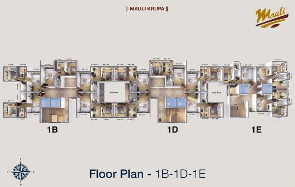  pride- Pride Building No 1ABCD Cluster Plan