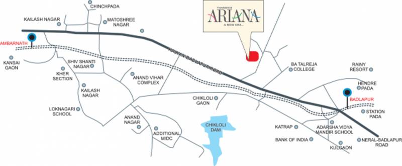 Images for Location Plan of Tharwani Ariana Phase III