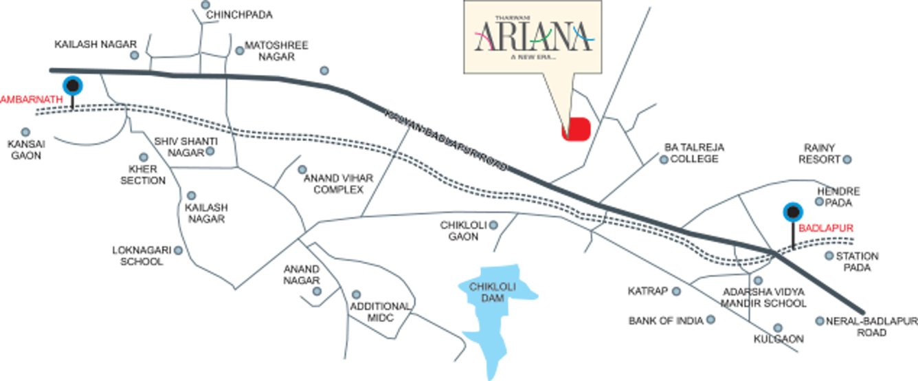 Images for Location Plan of Tharwani Ariana Phase III