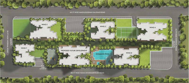 Images for Layout Plan of Rustomjee Seasons Wing A