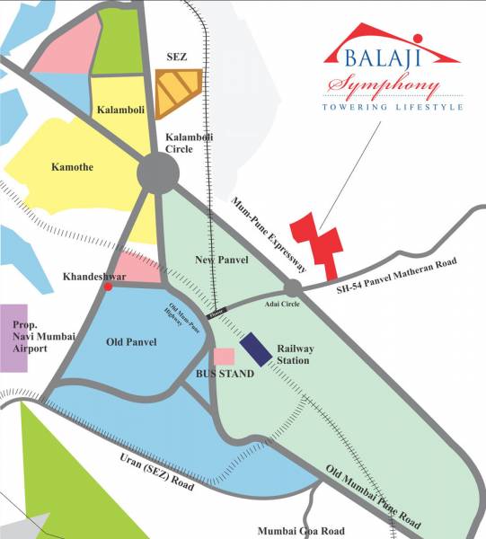  balaji-symphony-phase-2 Location Plan