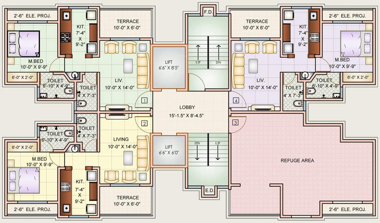 Images for Cluster Plan of Charms Heights Phase II A1 A2