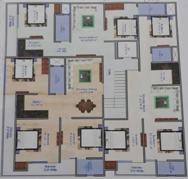 Images for Cluster Plan of Delhi Homes Images for Cluster Plan of Delhi Homes