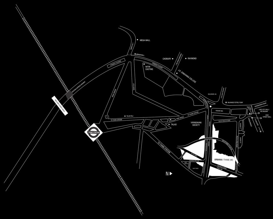 Images for Location Plan of Rustomjee Azziano Wing J