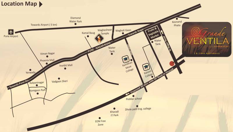 Images for Location Plan of Satav Grande Ventila Phase 2 Wing A