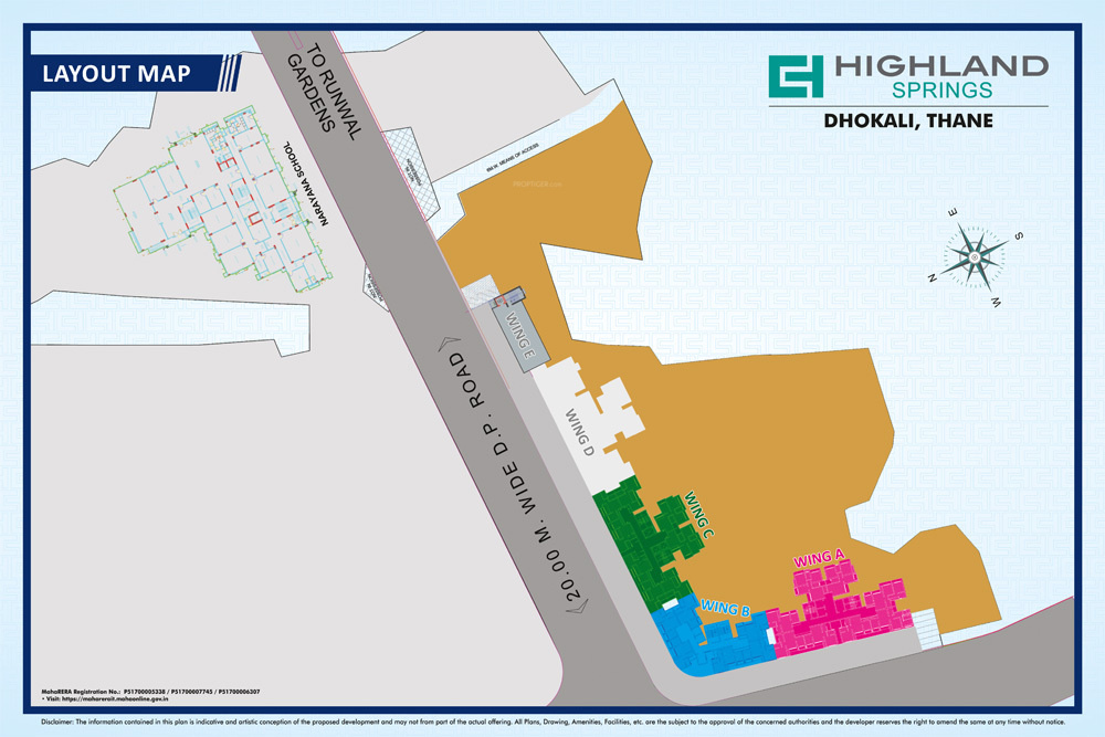  highland springs b4 c wing Layout Plan