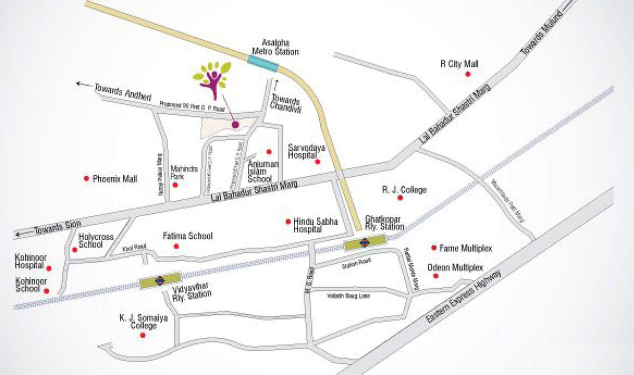 Images for Location Plan of Damji Shamji Tivon Park Wing E And F