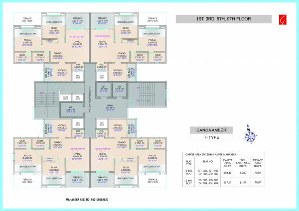 Images for Cluster Plan of Goel Ganga Ganga Amber