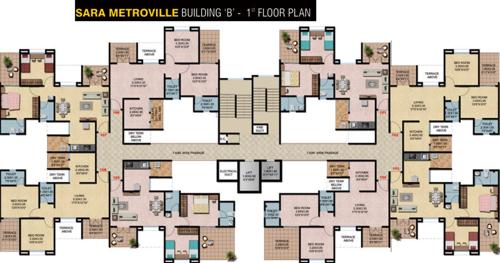 Images for Cluster Plan of Sara Sara Metroville B