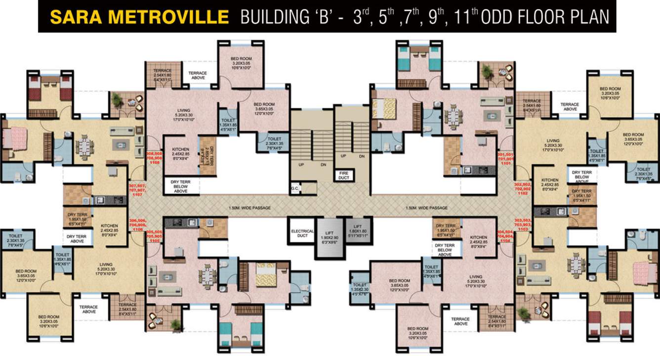 Images for Cluster Plan of Sara Sara Metroville B