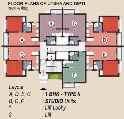 Images for Cluster Plan of Jhinuk Avihita Images for Cluster Plan of Jhinuk Avihita