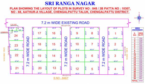  sri-ranga-nagar Layout Plan