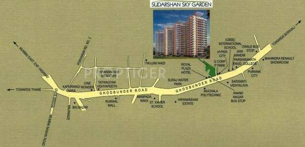 Images for Location Plan of Sudarshan Sky Garden