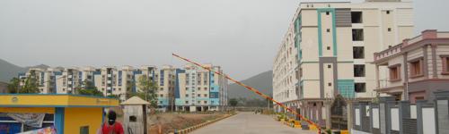  padmavathi-nagar-vizianagaram-apartments Entrance Gate Security Cabin