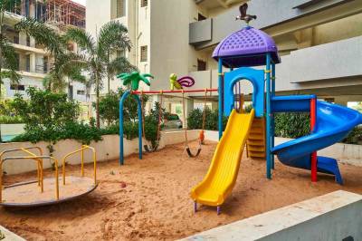 Children's play area pride Children's play area