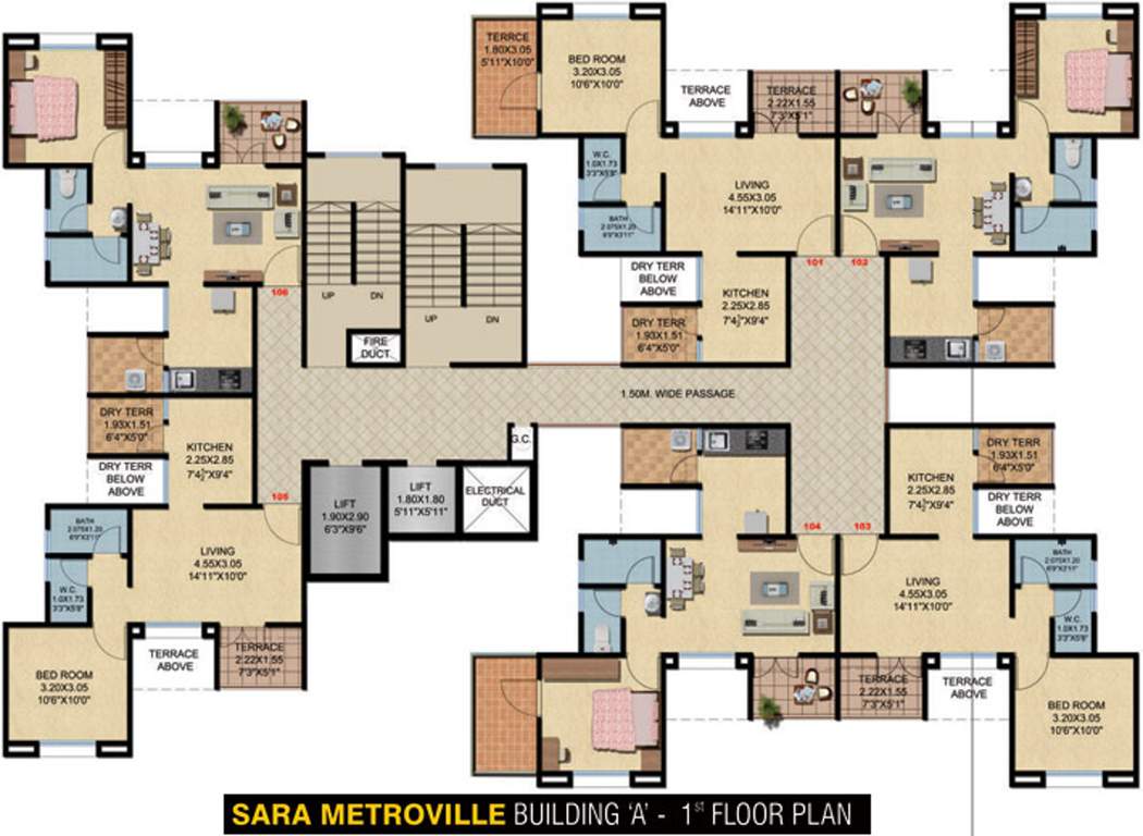 Images for Cluster Plan of Sara Metroville A Phase II