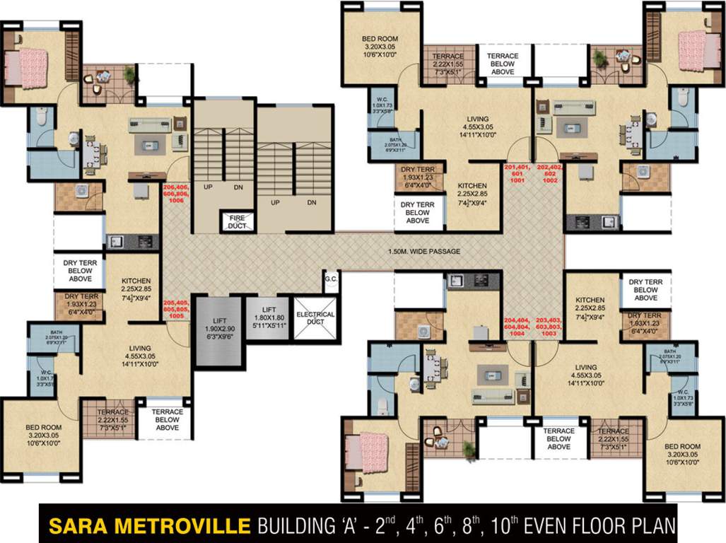 Images for Cluster Plan of Sara Metroville A Phase II