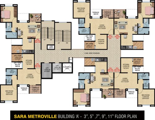 Images for Cluster Plan of Sara Metroville A Phase II
