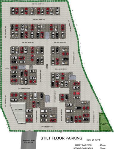 Images for Cluster Plan of Akruthi Akruthis Venkatadri Towers