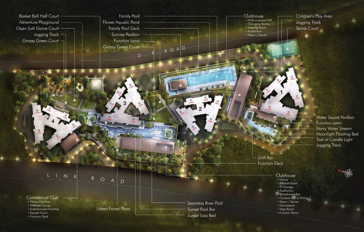 Images for Layout Plan of Sheth Auris Serenity Tower 2