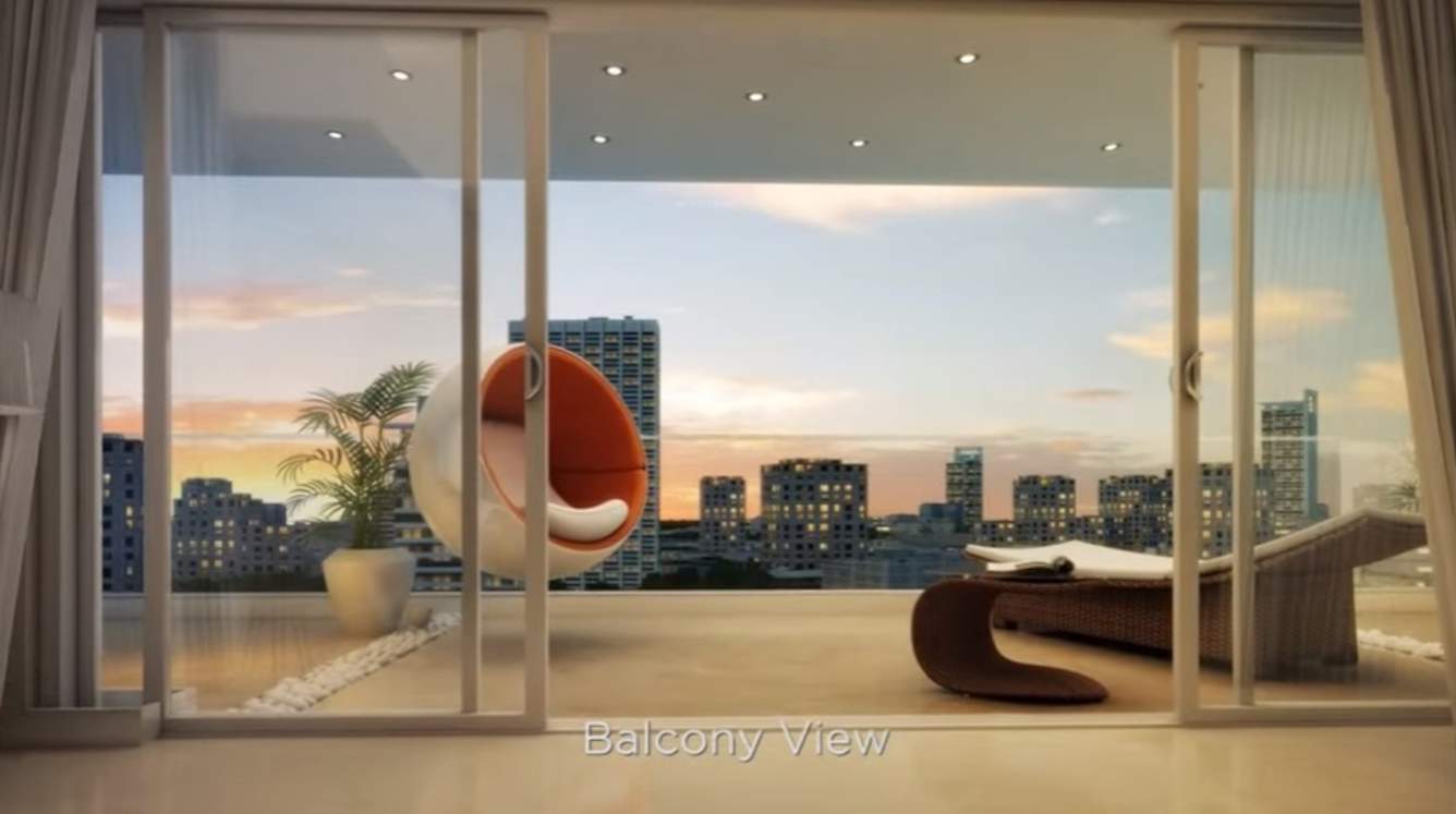  auris serenity tower 2 Balcony