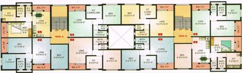  ushajoshi-park-phase-ii Images for Cluster Plan of JKT Ushajoshi Park Phase II