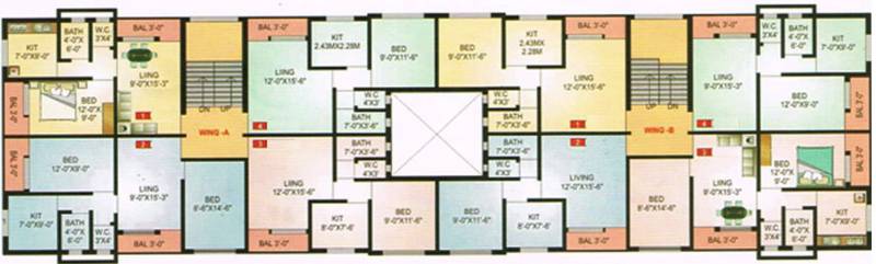  ushajoshi-park-phase-ii Images for Cluster Plan of JKT Ushajoshi Park Phase II