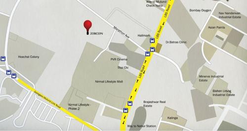 Images for Location Plan of Nirmal Lifestyle Zircon