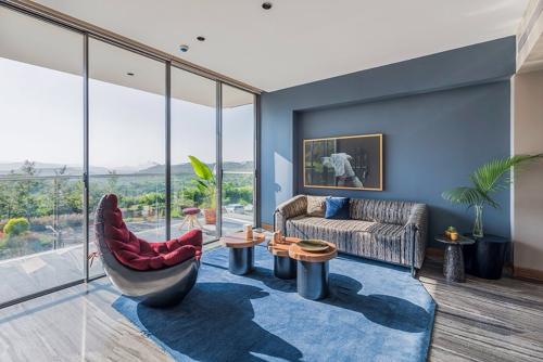  the-residences Living Area