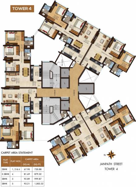 Images for Cluster Plan of ACME Boulevard Tower 4