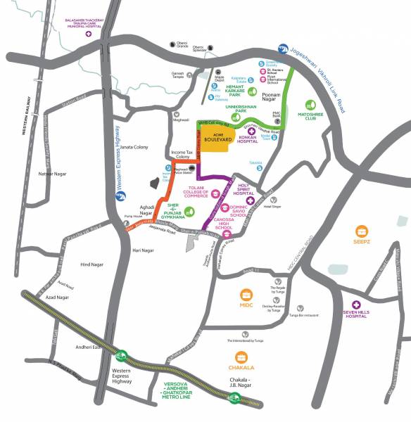Images for Location Plan of ACME Boulevard Tower 4