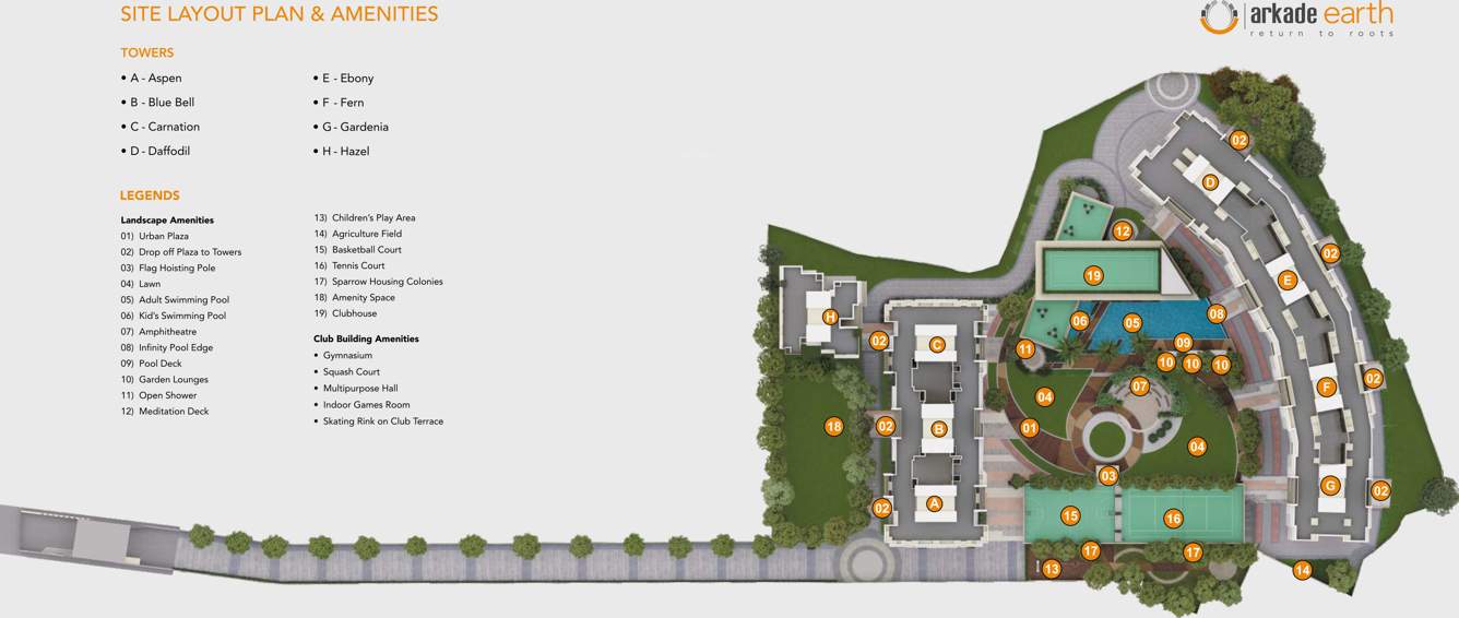 Images for Layout Plan of Arkade Earth Gardenia