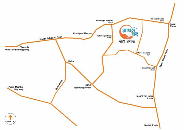 Images for Location Plan of Maple Aapla Ghar Moshi Annex Phase I