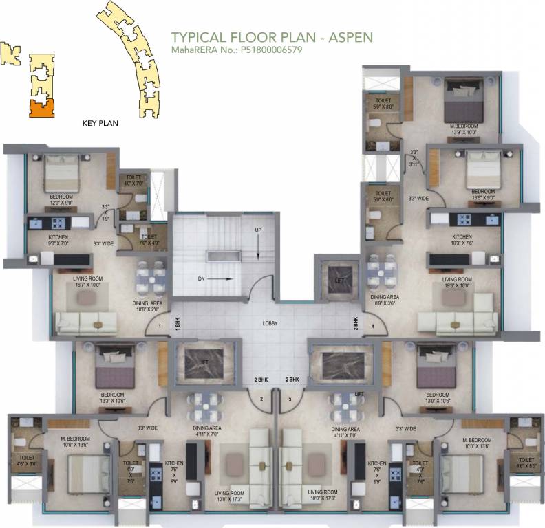 Images for Cluster Plan of Arkade Earth Wing Aspen