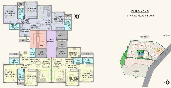 Images for Cluster Plan of Pride Park Royale AB Wing