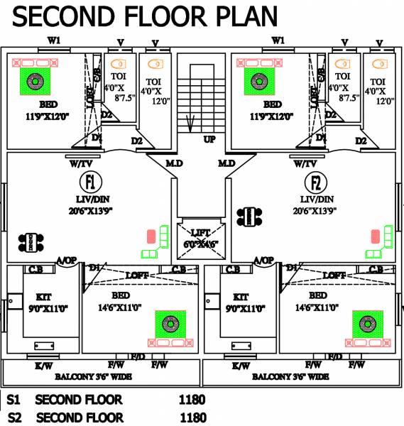 Images for Cluster Plan of Kavitha VL Flats