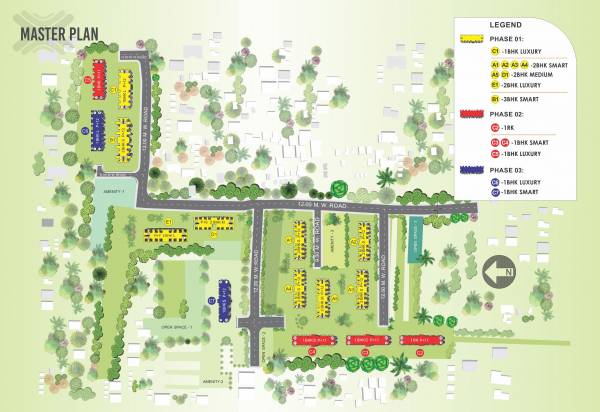 Images for Master Plan of Xrbia Eiffel City Chakan Ph1