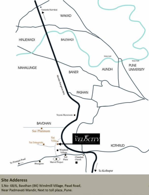 Images for Location Plan of Prithvi Sai Velocity I