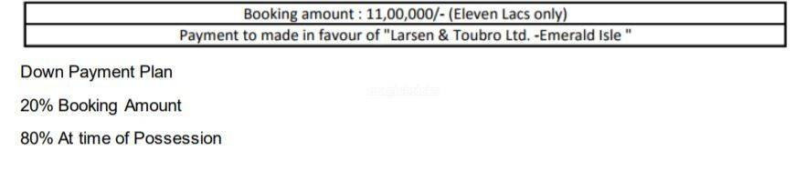 emerald-isle-t8 Down Payment Payment Plan